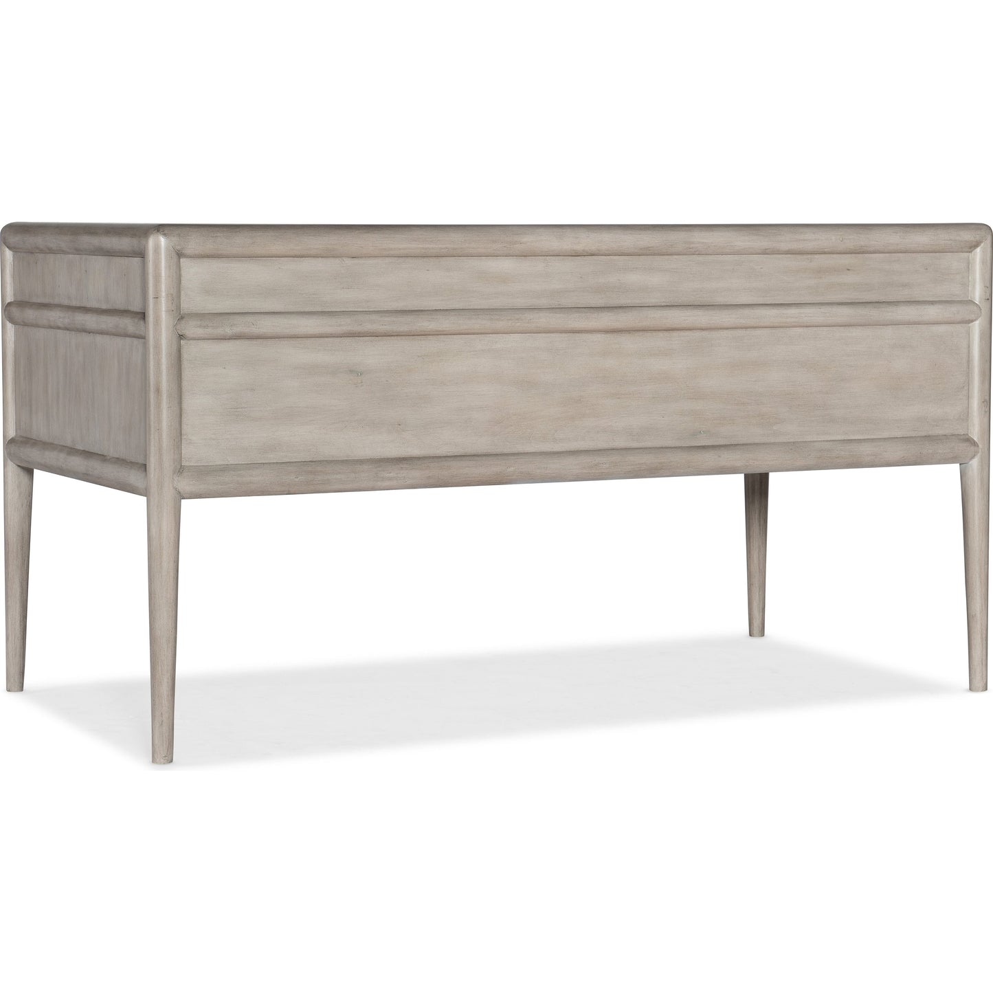 002 SI-1748503 | Additional Silo | Burnham Writing Desk by Hooker Furniture in grey mink. Made from alder veneers with knots in a modern style.