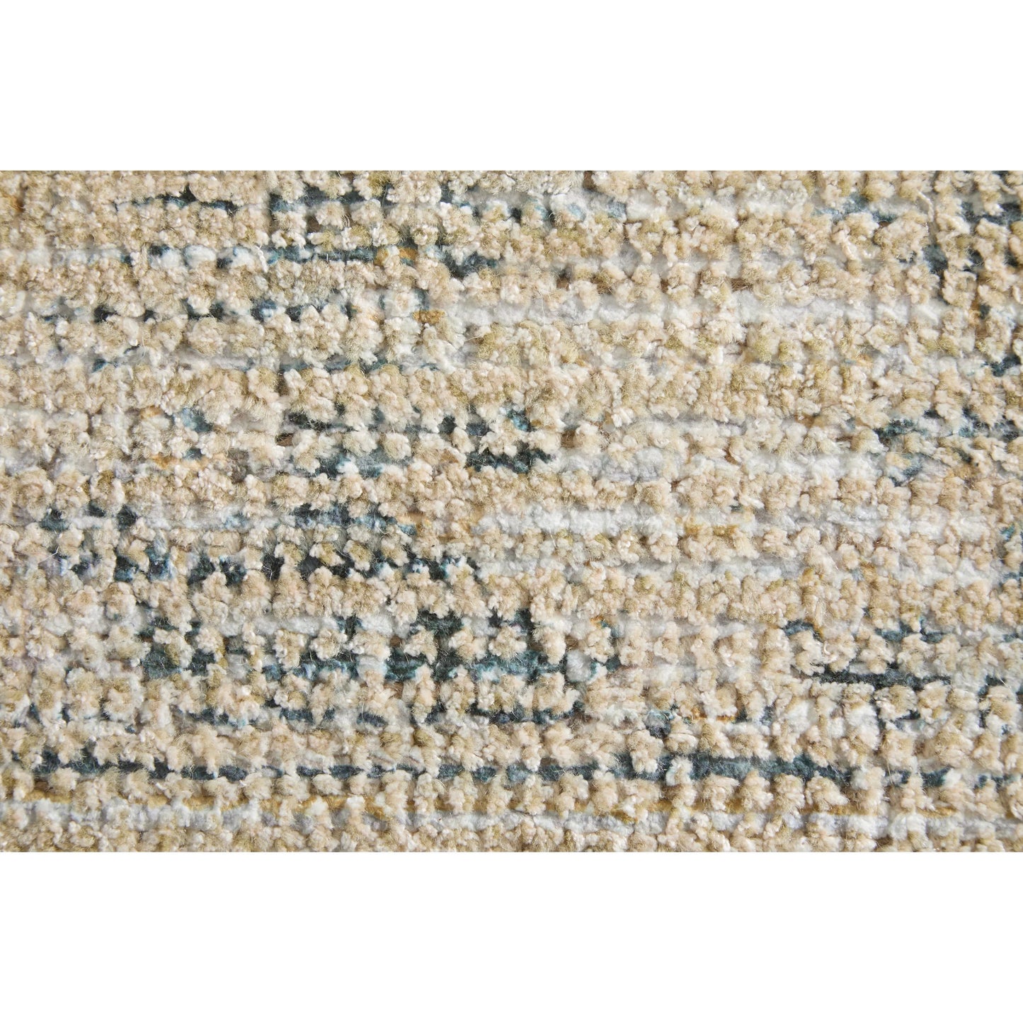 030 SI-1754227 | Closeup | Caldwell Transitional Rug - 8798F by Feizy in tan, gray, gold. Made from wool, viscose in a unique style.