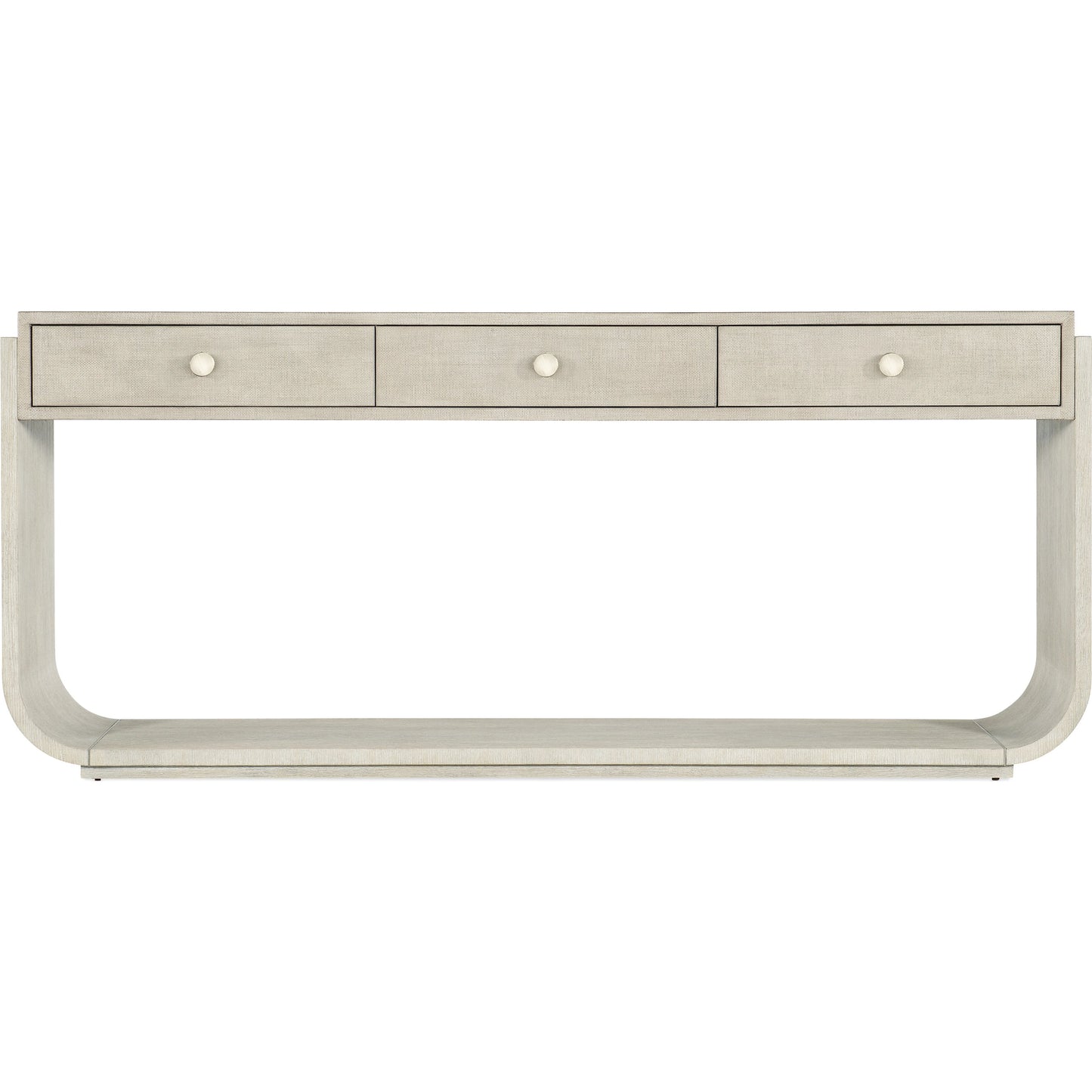 003 SI-2133659 | Additional Silo | Modern Mood Console Table by Hooker Furniture. Made from oak veneers, raffia in a modern style.