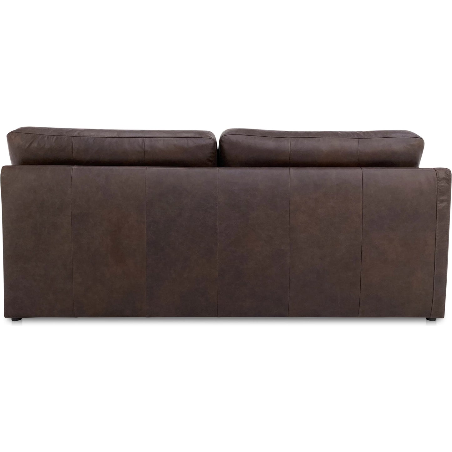005 SI-2368387 | Additional Silo | Thurlow Arm Facing Sofa by Moe's Home Collection in espresso. Made from upholstery: 100% top grain leather, high density foam, feather fill, solid red meranti wood frame, webbing seat in a unique style.