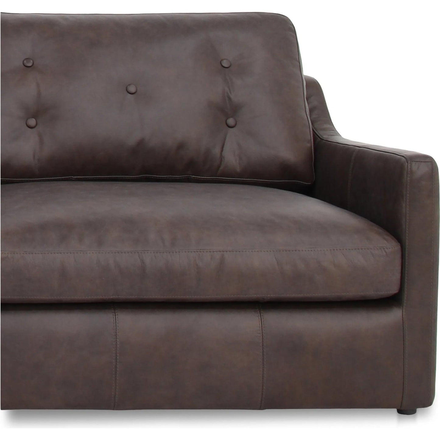 004 SI-2368390 | Additional Silo | Thurlow Corner Modular Sectional by Moe's Home Collection in espresso. Made from upholstery: 100% top grain leather, high density foam, feather fill, solid red meranti wood frame, webbing seat in a unique style.