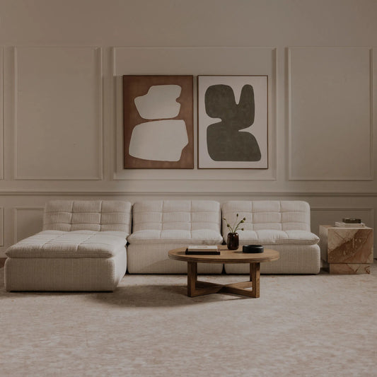 Lino Ottoman by Moe's Home Collection. Made from unique in a traditional style.