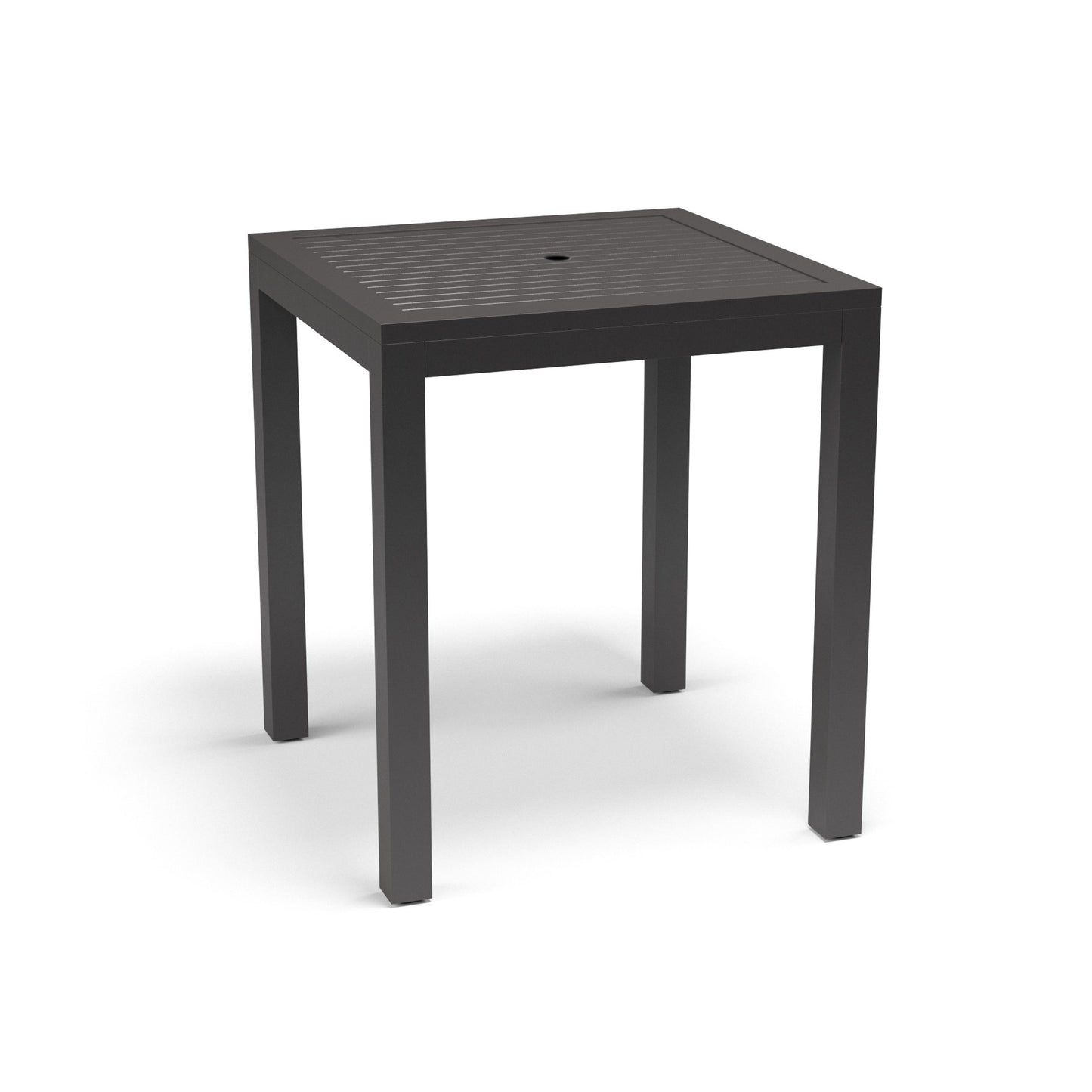 003 SI-2166678 | Additional Silo | Vegas Outdoor Pub Table by Sunset West in graphite. Made from aluminum in a modern style.