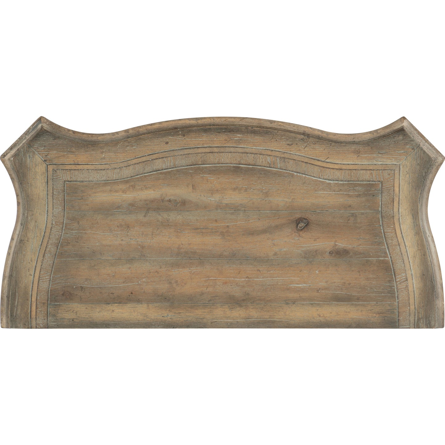 002 SI-1748575 | Additional Silo | Castella Five Drawer Chest by Hooker Furniture in antique slate. Made from pecan, quartered hickory, quartered black walnut, quartered ash, maple, birch veneers with cedar drawer bottom, felt panel, solid-wood edge top in