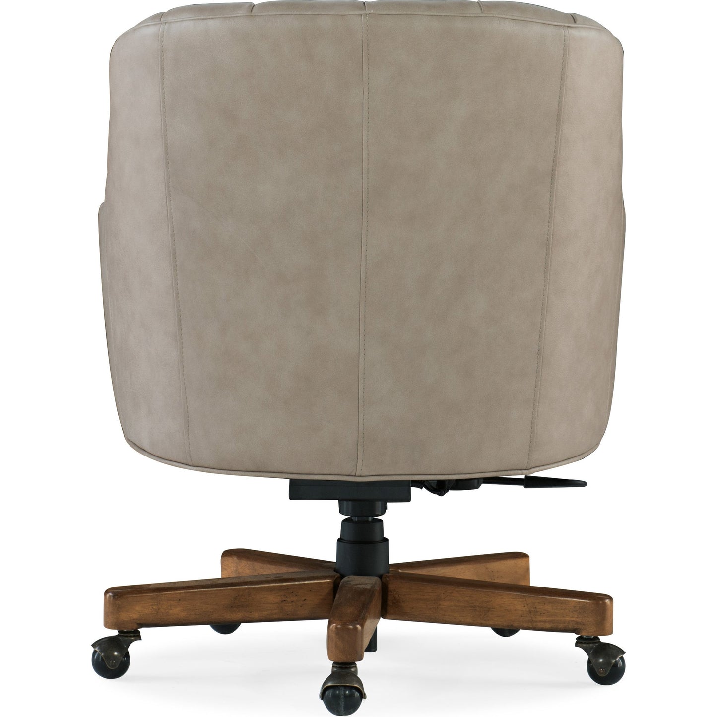 002 SI-1748950 | Additional Silo | Haider Executive Chair by Hooker Furniture in beige and easy street document. Made from leather in a modern style.