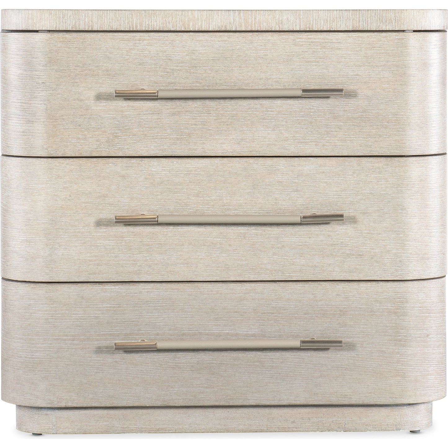 003 SI-2133673 | Additional Silo | Modern Mood Three Drawer Nightstand by Hooker Furniture. Made from oak veneers in a modern style.