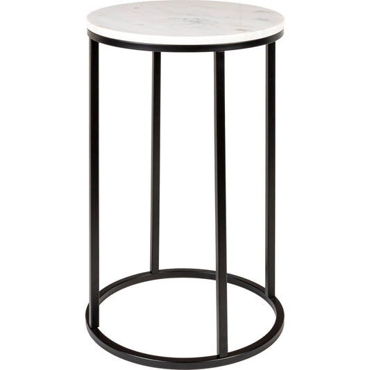 Aryaa - 30750 by Livabliss in white and powder coatednatural. Made from top: marble, base: 100% metal in a modern style.