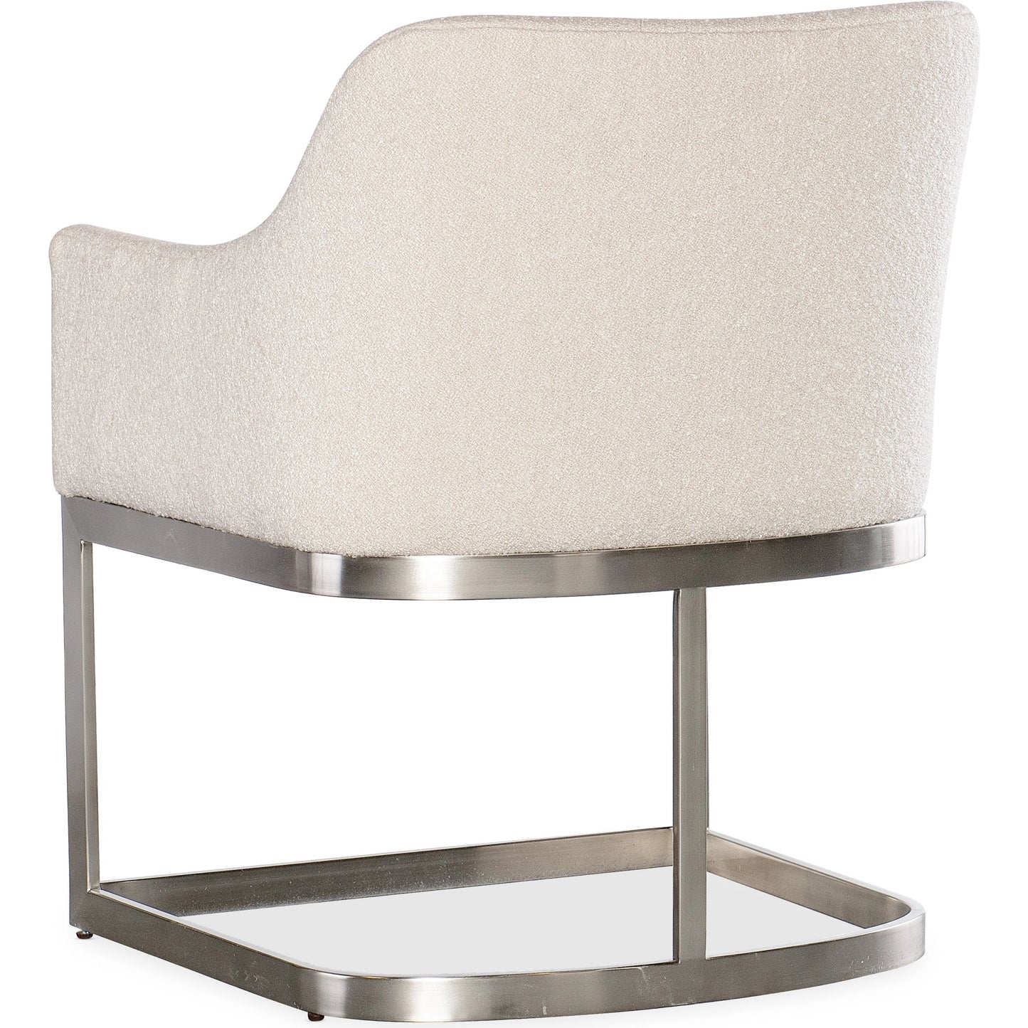 002 SI-2133632 | Additional Silo | Modern Mood Upholstered Arm Chair by Hooker Furniture in inverness natural and silver. Made from 83% polyester, 17% acrylic, metal in a modern style.