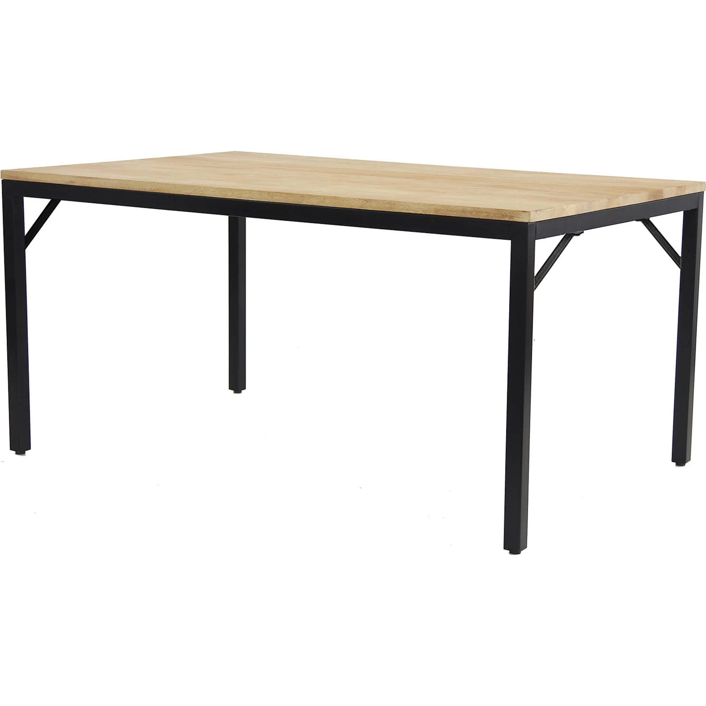 001 SI-2452980 | Primary Silo | Flynn Dining Table by LH Imports in natural, black. Made from unique in a modern style.