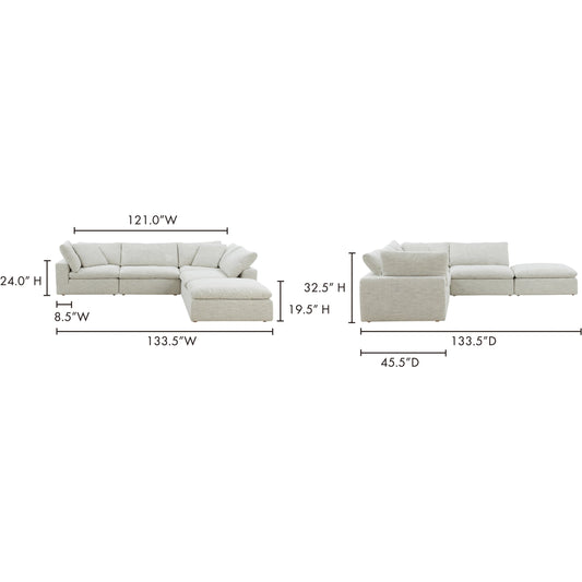 Clay Dream Modular Sectional by Moe's Home Collection. Made from unique in a modern style.
