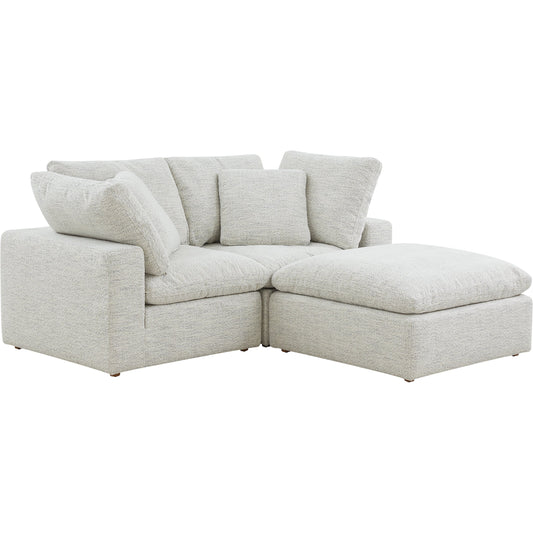 010 SI-1985462 | Primary Silo | Terra Condo Nook Modular Sectional by Moe's Home Collection in coastside sand. Made from upholstery: neverfear™ fabric, 100% polyester, plywood frame, 50% feather, fibre blend channeled in a modern style.