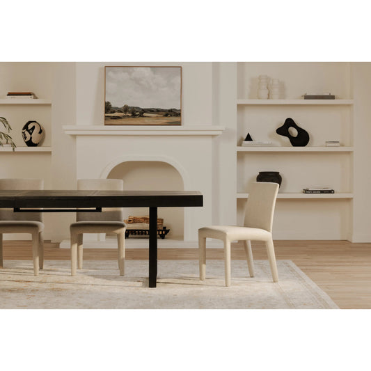 Monte Dining Chair (Set of 2) by Moe's Home Collection. Made from upholstery: 100% polyester, iron frame, foam, plywood in a transitional style.