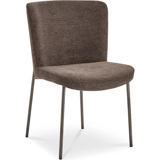 001 SI-2367982 | Primary Silo | Early Dining Chair (Set of 2) by Moe's Home Collection. Made from upholstery: 100% polyester, metal frame, foam, plywood in a transitional style.