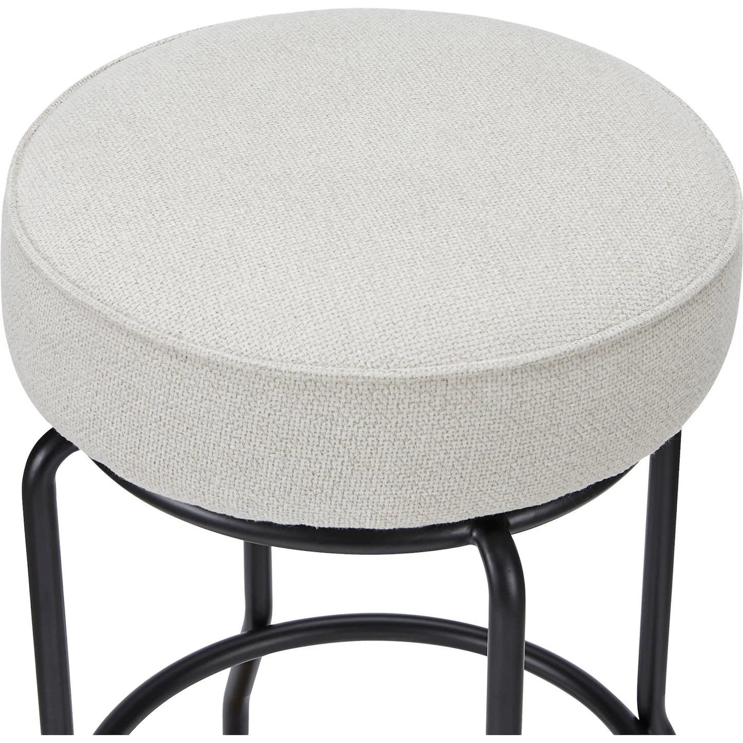 006 SI-2441449 | Additional Silo | Kelsey Swivel Counter Stool by Moe's Home Collection. Made from 100% polyester, iron frame, foam, plywood in a unique style.