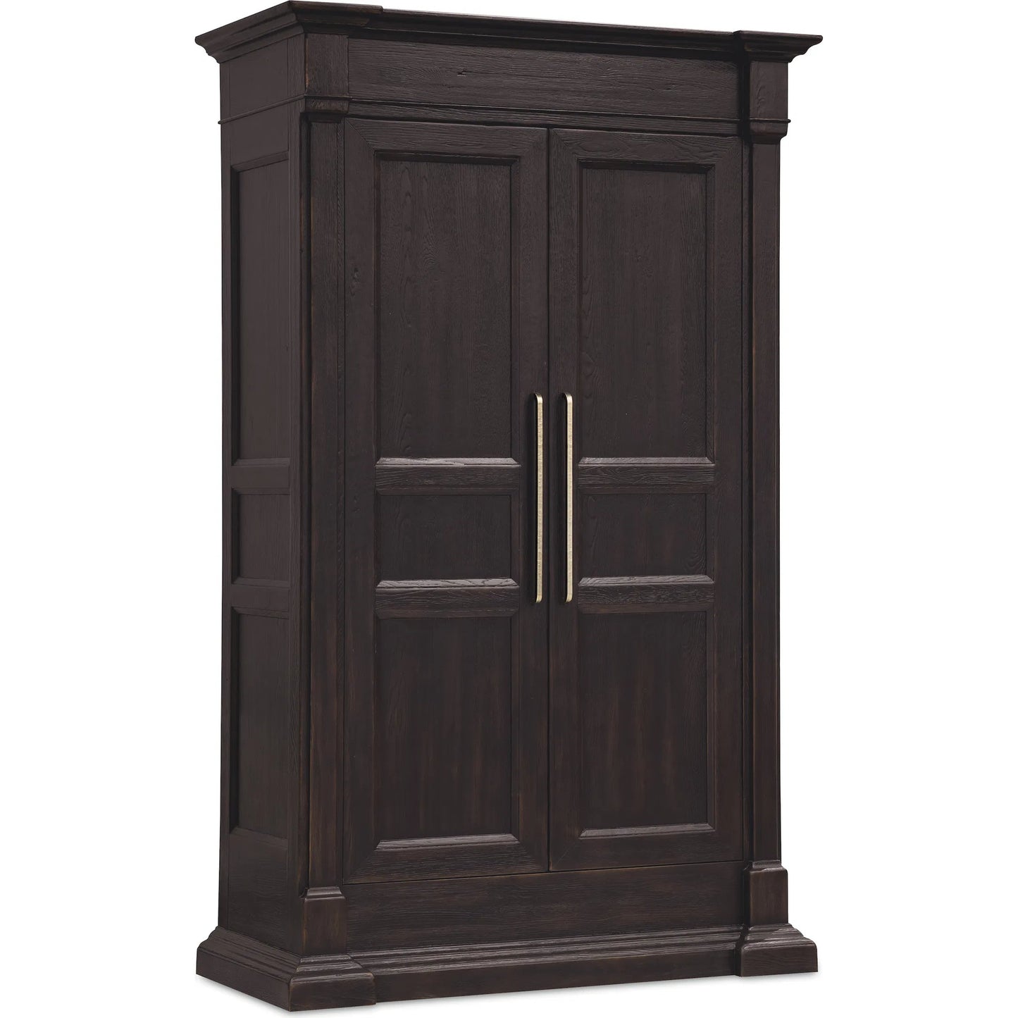 002 SI-2458502 | Primary Silo | Driftwood Wardrobe by Hooker Furniture. Made from unique in a transitional style.