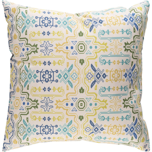 Yindi Pillow - 13078 by Livabliss. Made from front: 100% polyester, back: 100% polyester in a eclectic & global style.