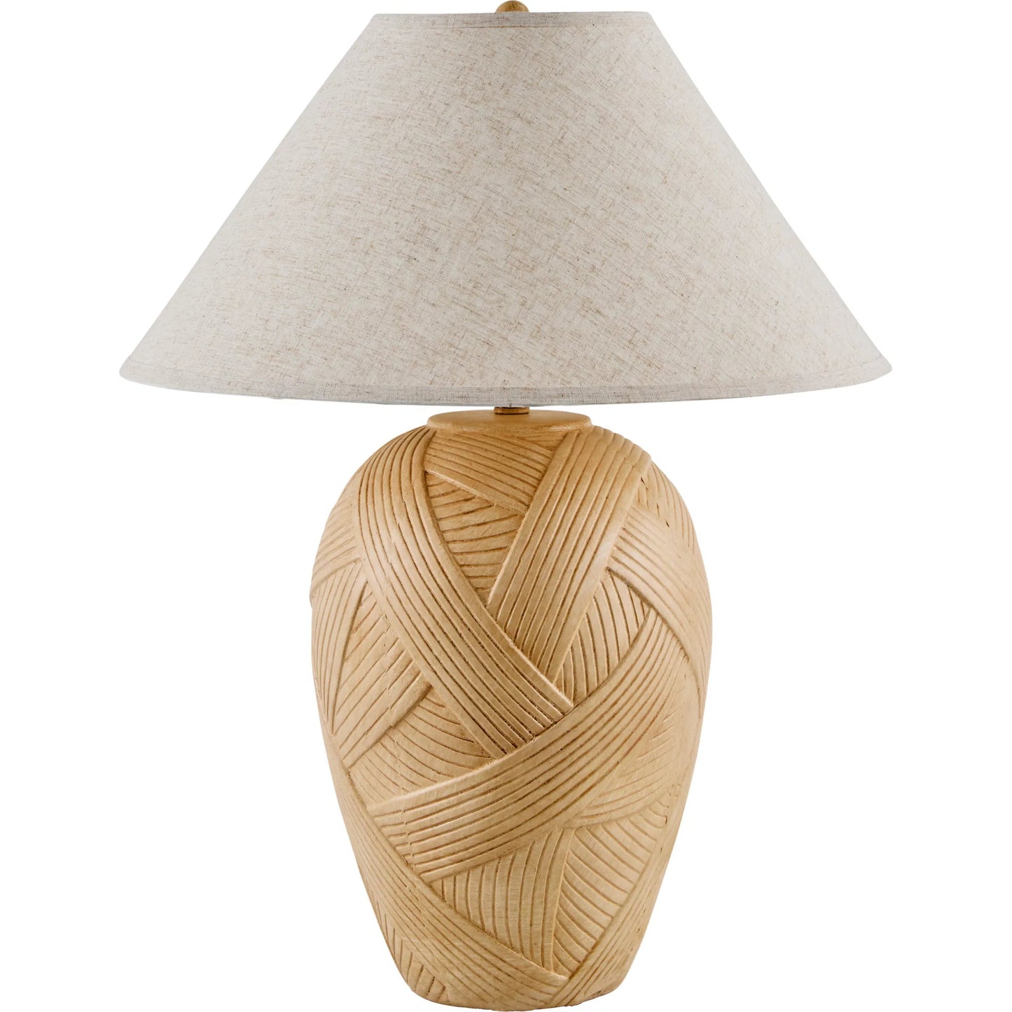 001 SI-2244999 | Primary Silo | Yendi Accent Table Lamp by Surya in wheat, cream, translucent, metallic gold, white. Made from ceramic, linen, plastic, resin in a transitional style.