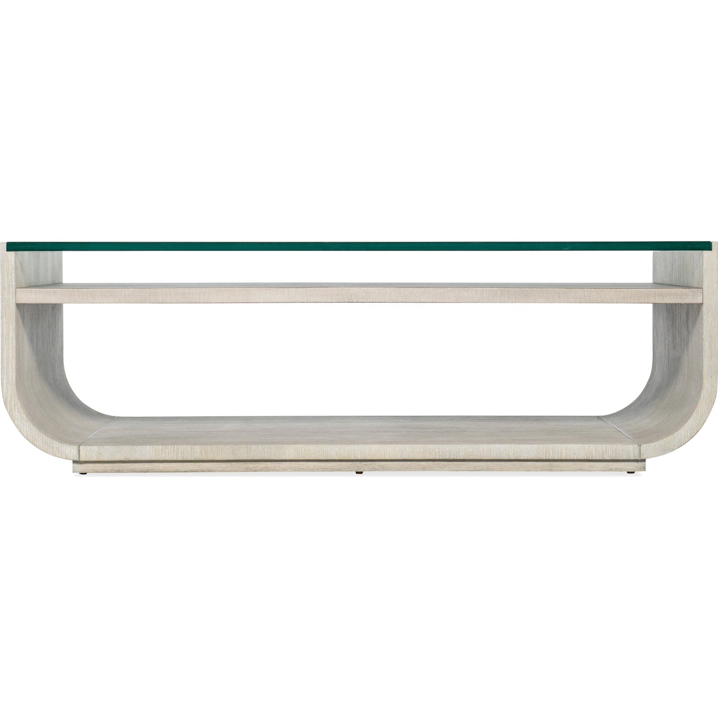 003 SI-2133655 | Additional Silo | Modern Mood Rectangle Cocktail Table by Hooker Furniture. Made from oak veneers, glass in a modern style.