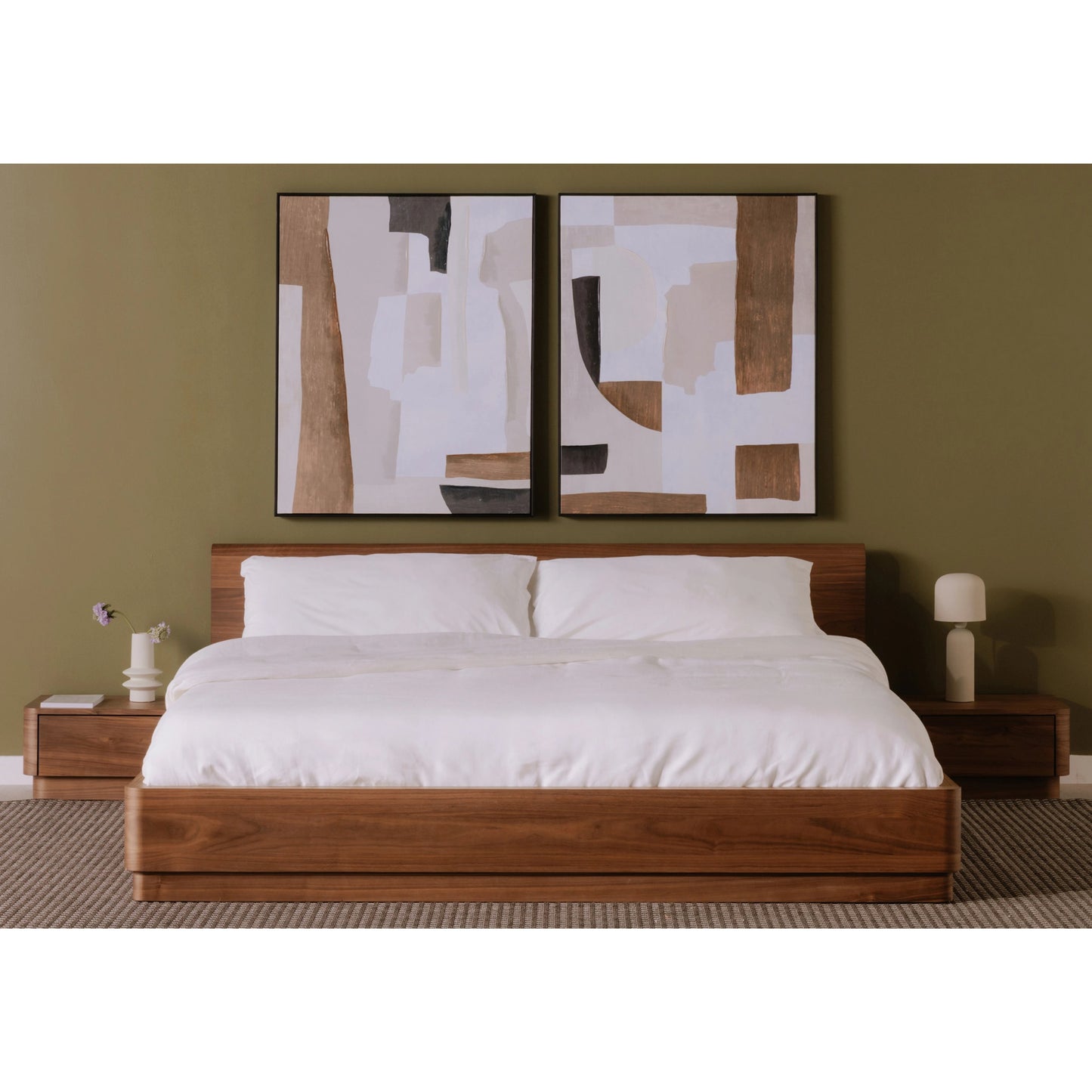 004 SI-2122059 | Lifestyle | Round Off Bed by Moe's Home Collection. Made from unique in a modern style.