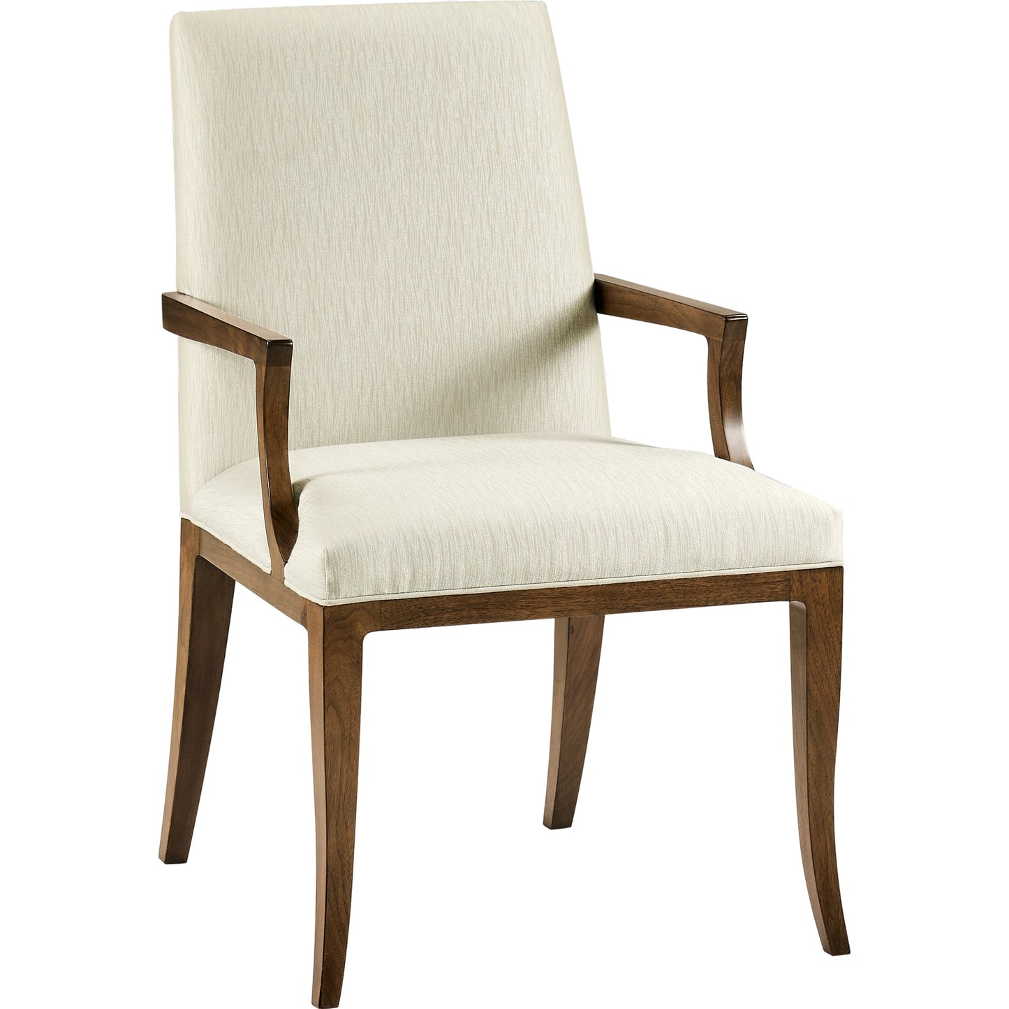 002 SI-1991092 | Additional Silo | Toulouse Arm Chair by Jonathan Charles in walnut. Made from walnut in a modern style.
