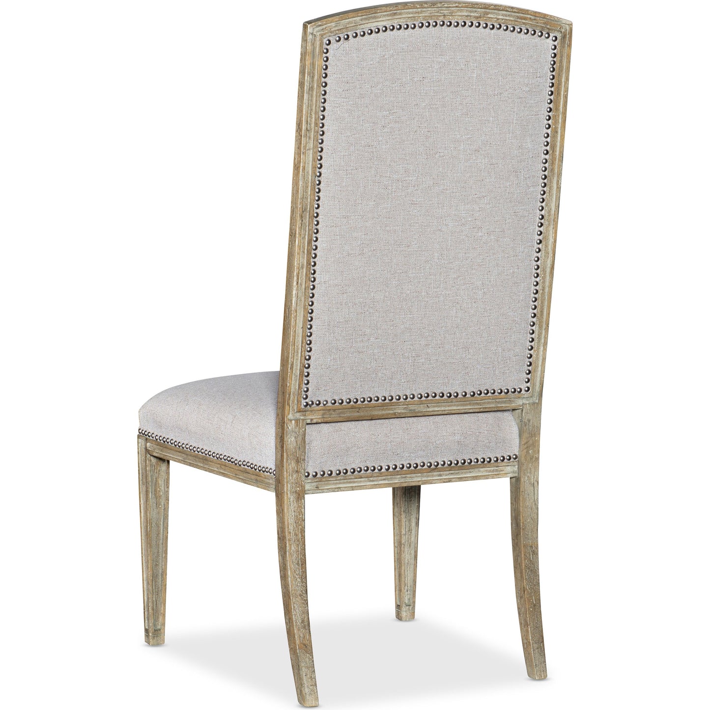 002 SI-1748594 | Additional Silo | Castella Side Chair (Set of 2) by Hooker Furniture in beige and antique slate, natural tan. Made from fabric, nailheads in a traditional style.