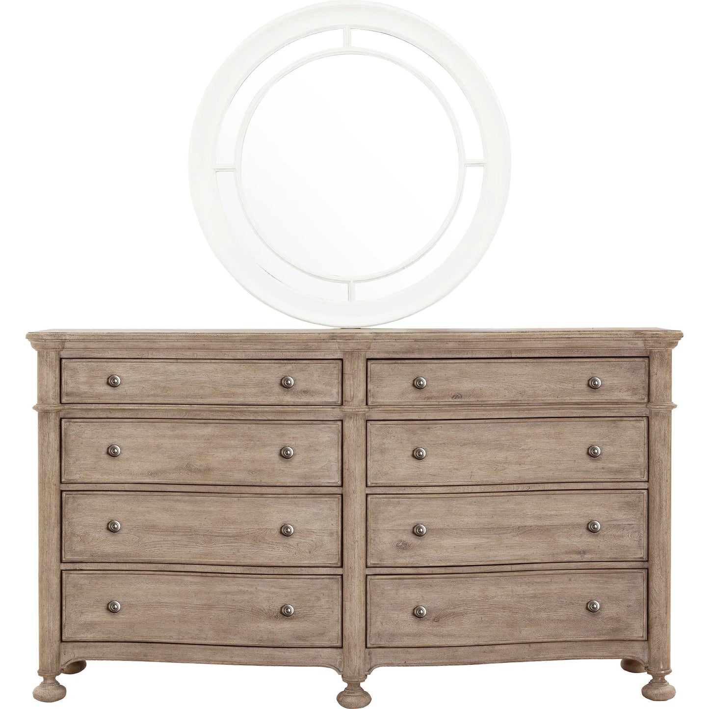 002 SI-2222960 | Additional Silo | Higgins Street 8-Drawer Dresser by Pulaski Furniture in brown and woodland stone. Made from unique in a unique style.