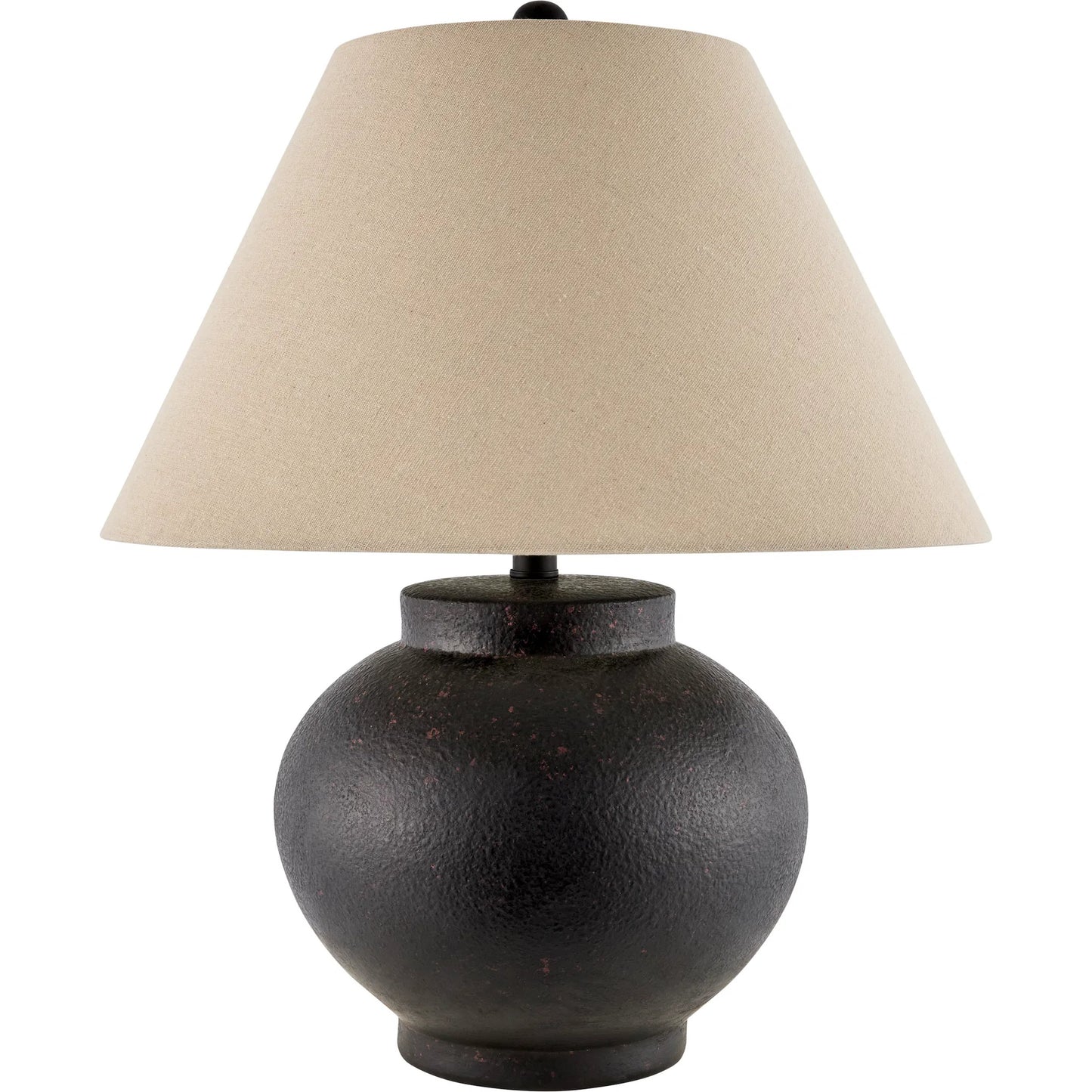 002 SI-2258315 | Primary Silo | Youri Accent Table Lamp by Livabliss in hand finished. Made from ceramic, linen, iron in a unique style.