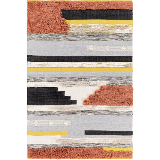 Yuva Rug - 26545 by Surya. Made from 100% recycled pet yarn in a unique style.