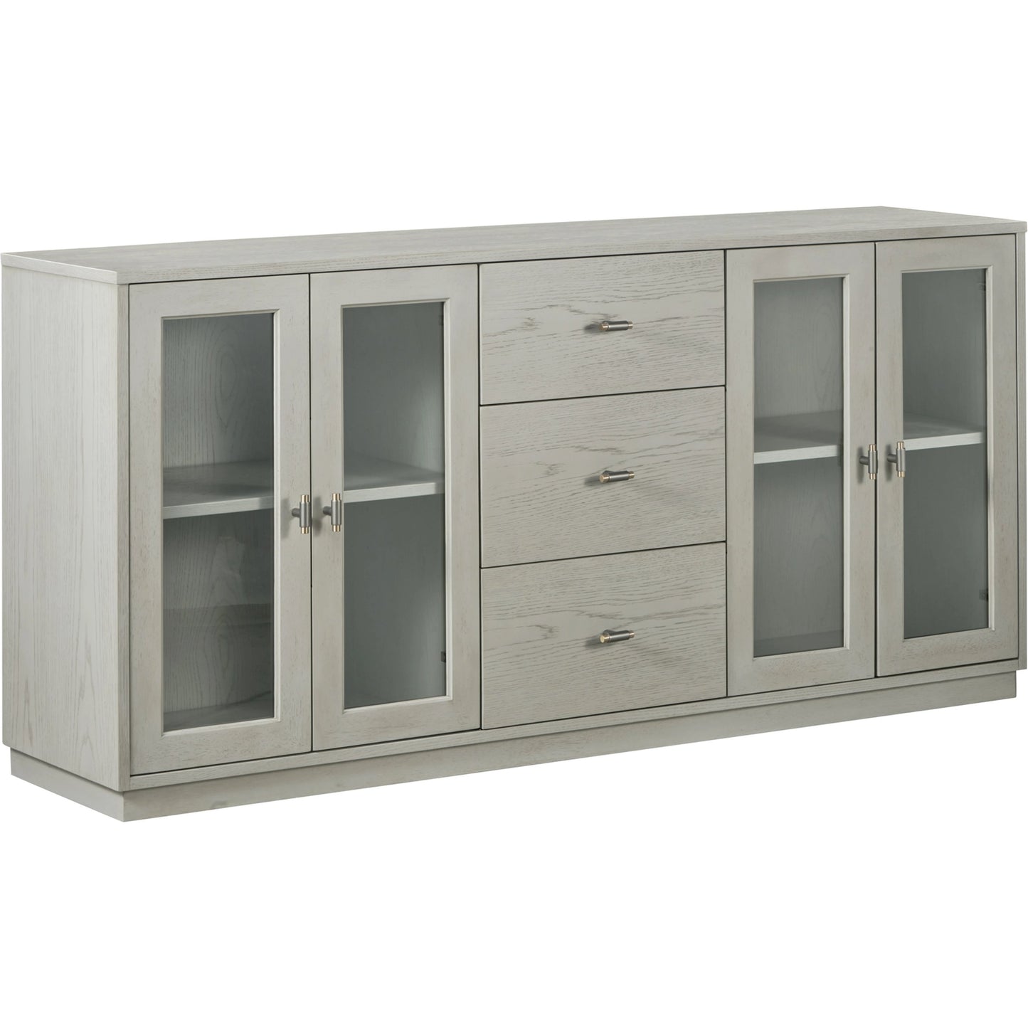 001 SI-2130634 | Primary Silo | Zest 68" Sideboard by Zest in cream. Made from oak veneer in a modern style.