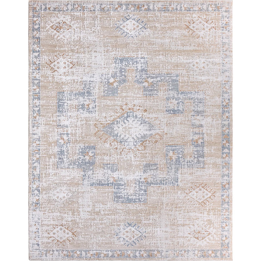 001 SI-2531456,SI-2531457,SI-2531458,SI-2531459,SI-2531460,SI-2531461,SI-2531462 | Primary Silo | Zarif ZAR06 Rug by Jaipur Living in tan, beige, blue. Made from 70% polyester 30% polypropylene in a unique style.