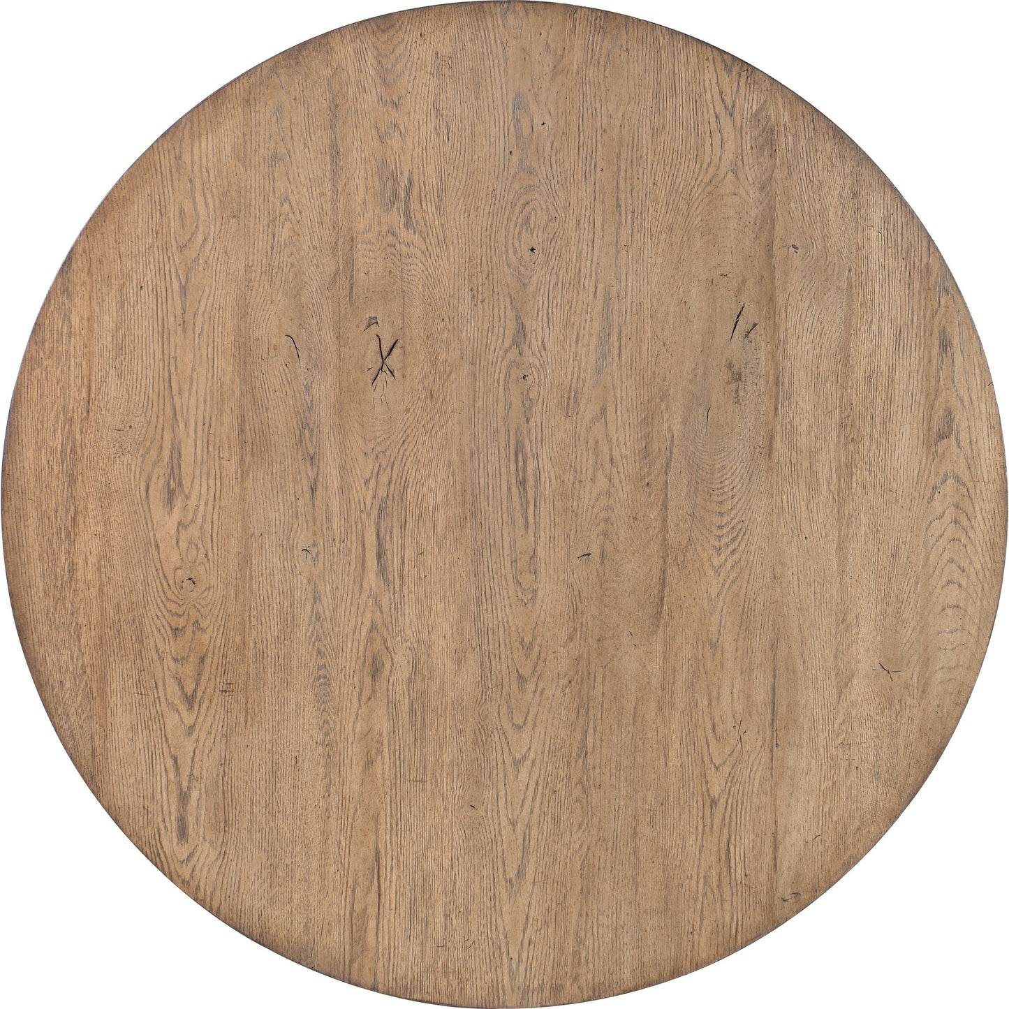 002 SI-1873107 | Additional Silo | Commerce & Market Round Cocktail Table by Hooker Furniture in medium natural wood. Made from mindi solids in a transitional style.