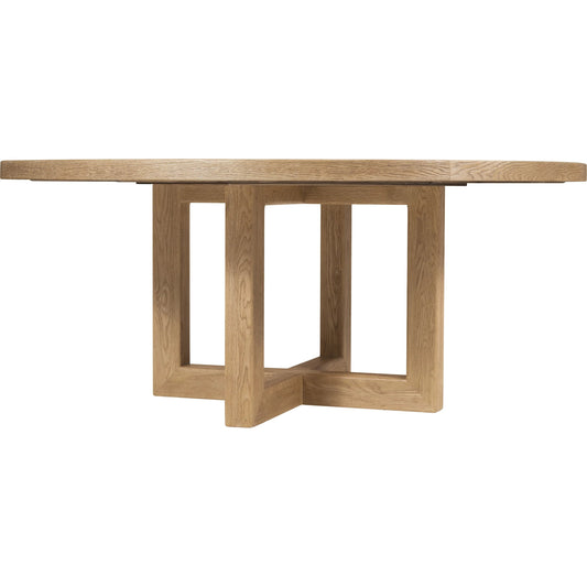 001 SI-2458444 | Primary Silo | Driftwood 72" Round Dining Table by Hooker Furniture. Made from unique in a transitional style.