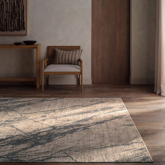 Zein ZEI01 Rug by Jaipur Living in tan, gray. Made from 100% polyester in a unique style.