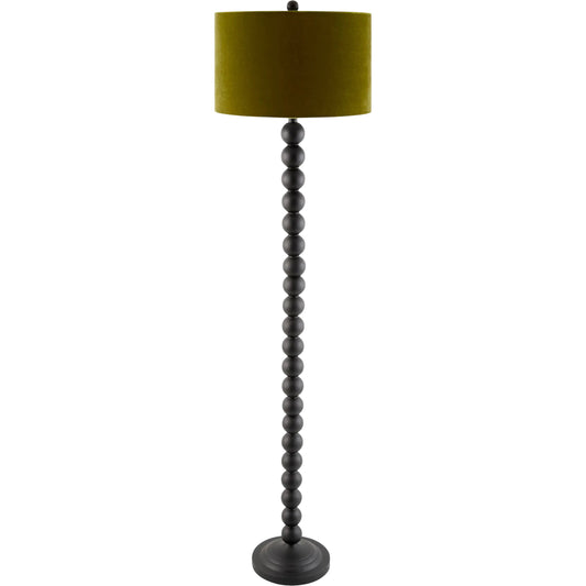 000 SI-2631826 | Primary Silo | Zelda Accent Floor Lamp by Livabliss in hand painted. Made from resin, linen, polyester, iron in a unique style.