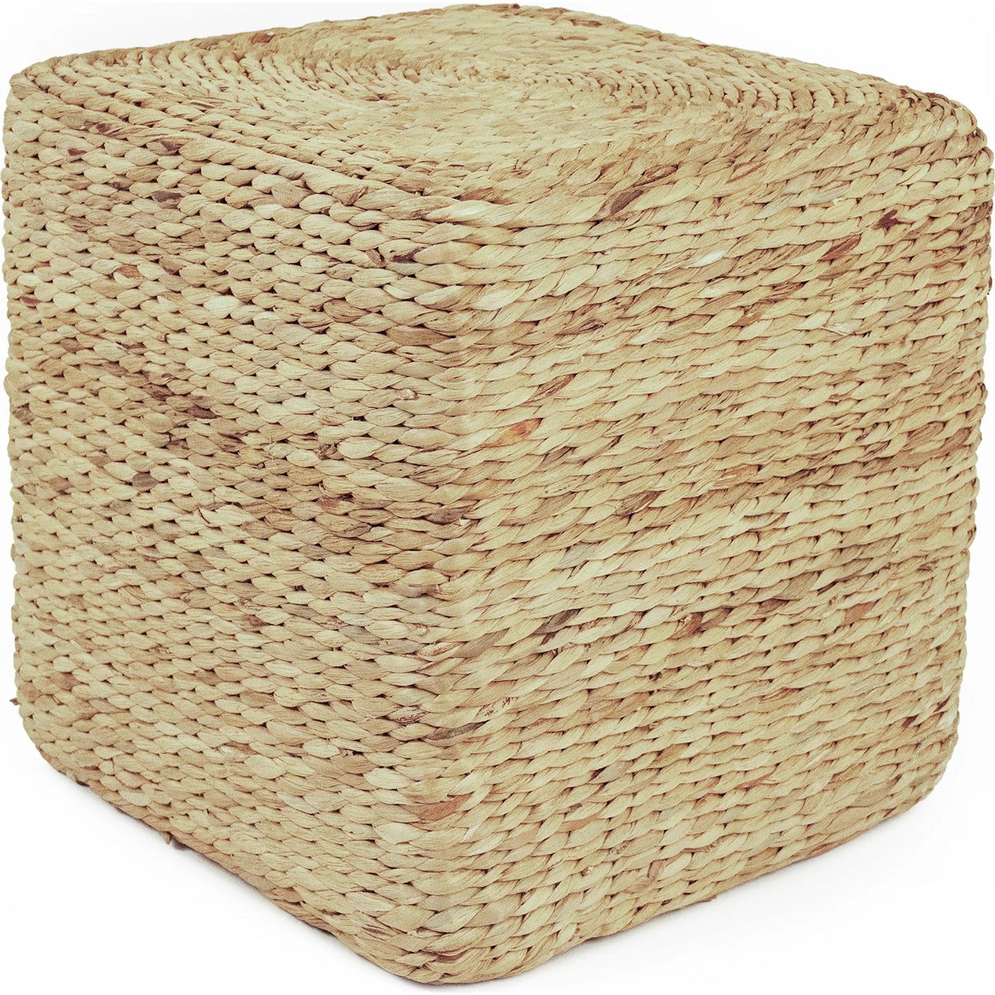 001 SI-2449016 | Primary Silo | Woven Square Ottoman by Zentique. Made from unique in a rustic style.