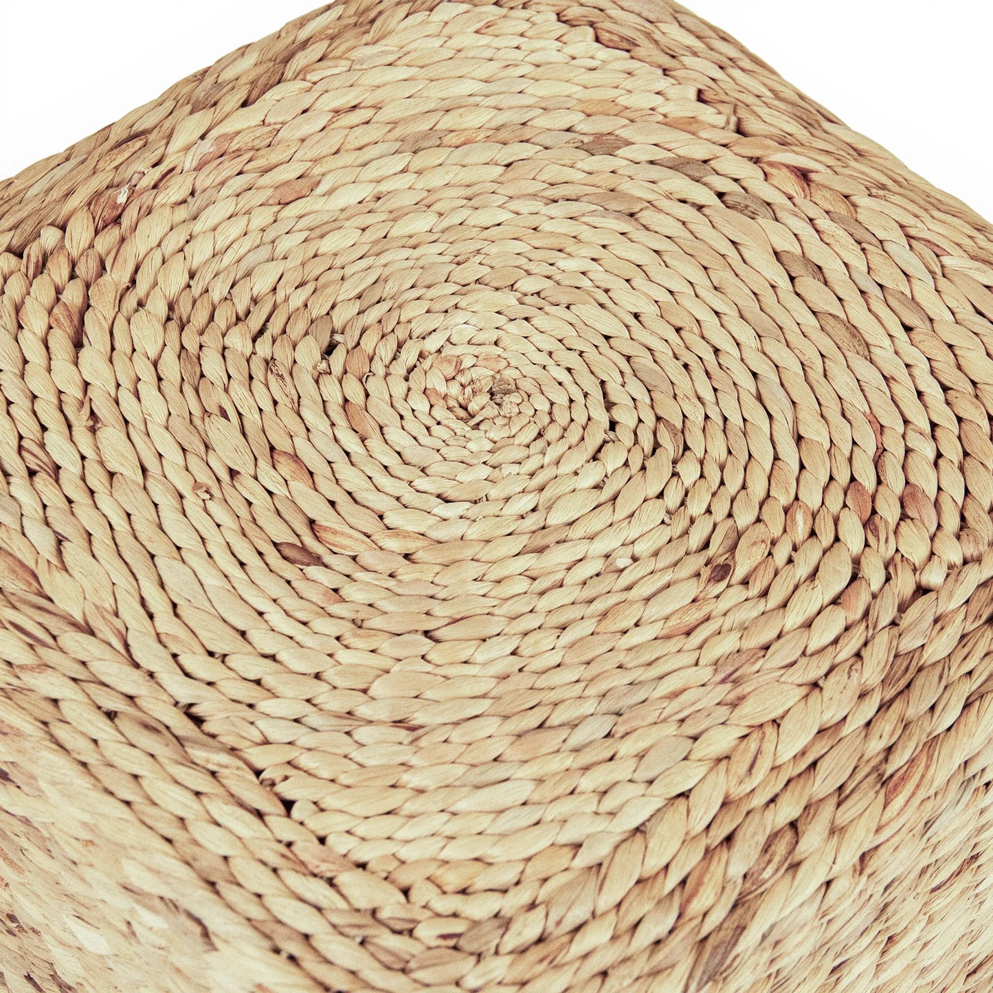 005 SI-2449016 | Additional Silo | Woven Square Ottoman by Zentique. Made from unique in a rustic style.