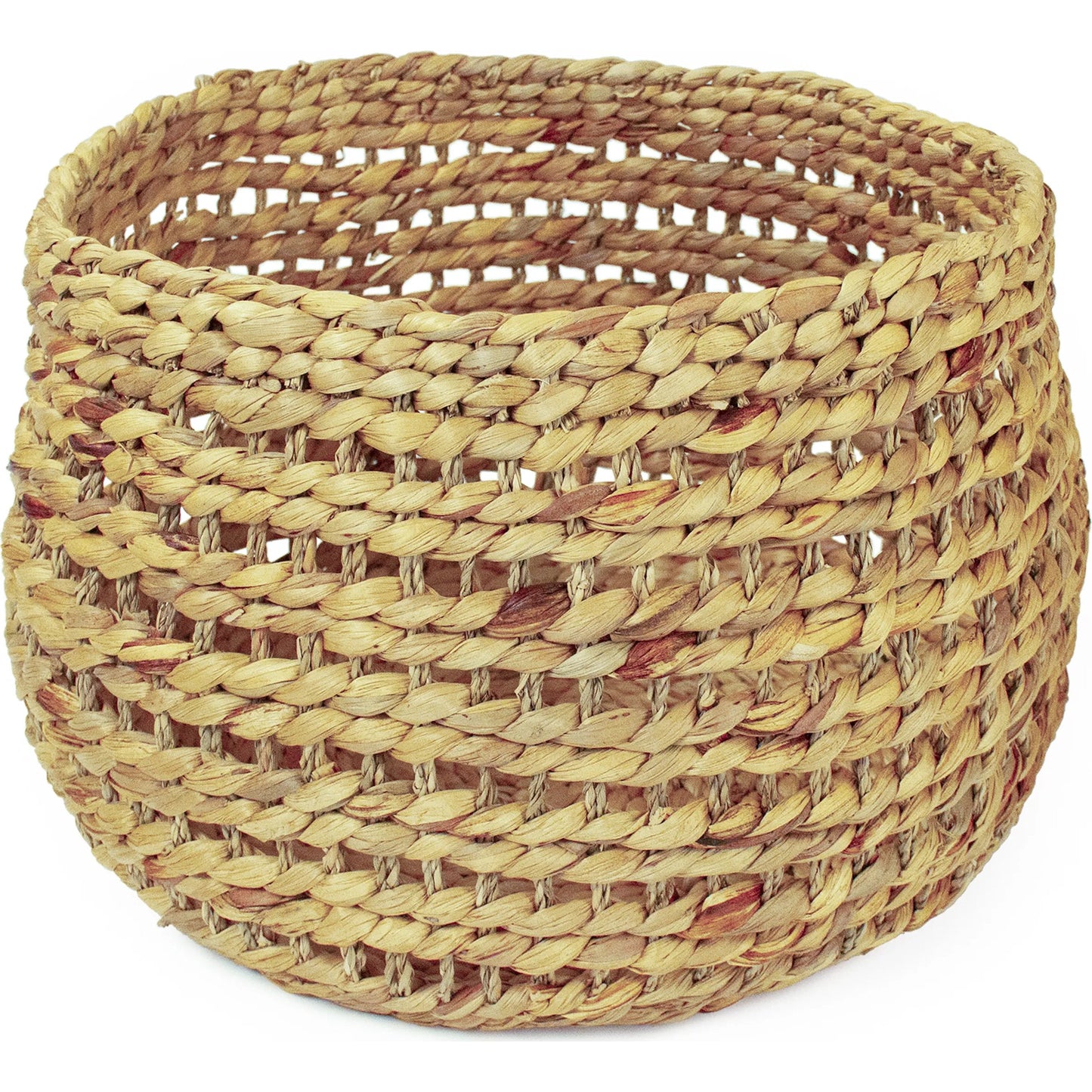004 SI-2449001 | Additional Silo | Woven Basket by Zentique in brown. Made from unique in a unique style.