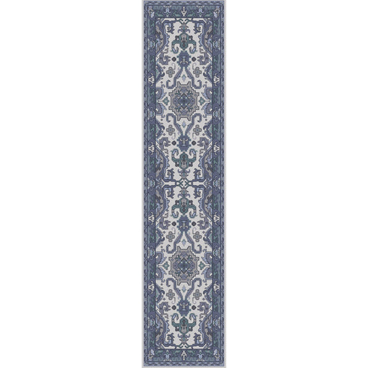 Zeus Rug - 15305 by Surya in denim, light sage, charcoal, ink blue, oatmeal. Made from unique in a unique style.