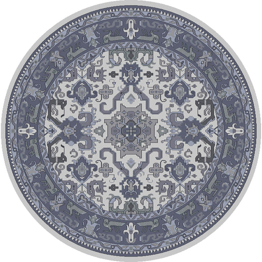 Zeus Rug - 15305 by Surya in denim, light sage, charcoal, ink blue, oatmeal. Made from unique in a unique style.