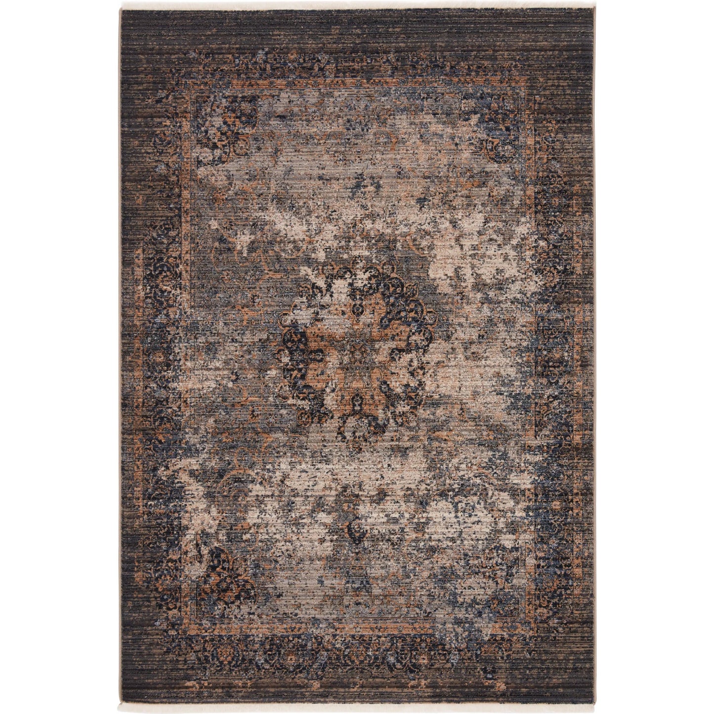 001 SI-2386541,SI-2444853 | Primary Silo | Zefira ZFA02 Rug by Jaipur Living in blue, beige. Made from 100% polypropylene in a unique style.
