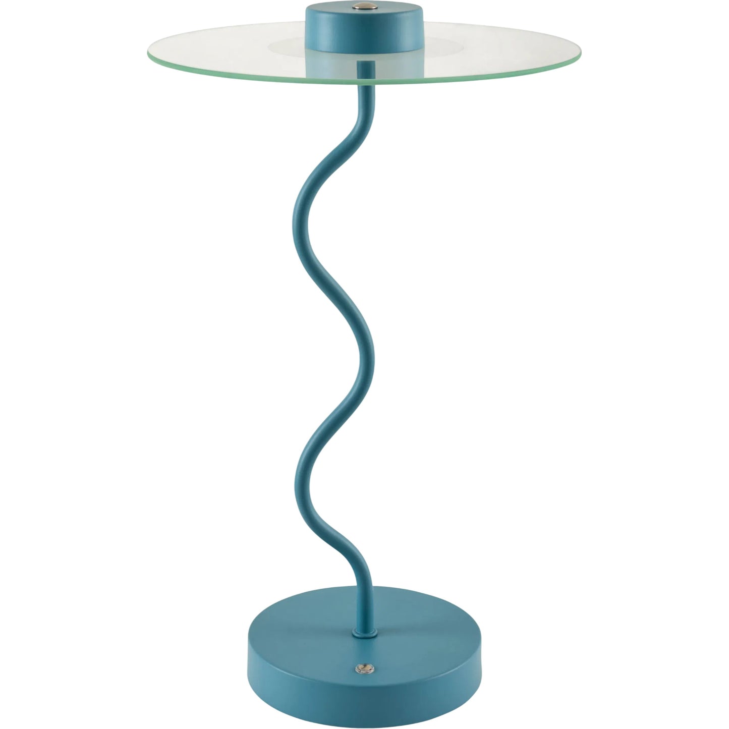 001 SI-2460037 | Primary Silo | Ziglo Accent Table Lamp by Surya in blue, clear and hand painted. Made from iron, glass in a unique style.