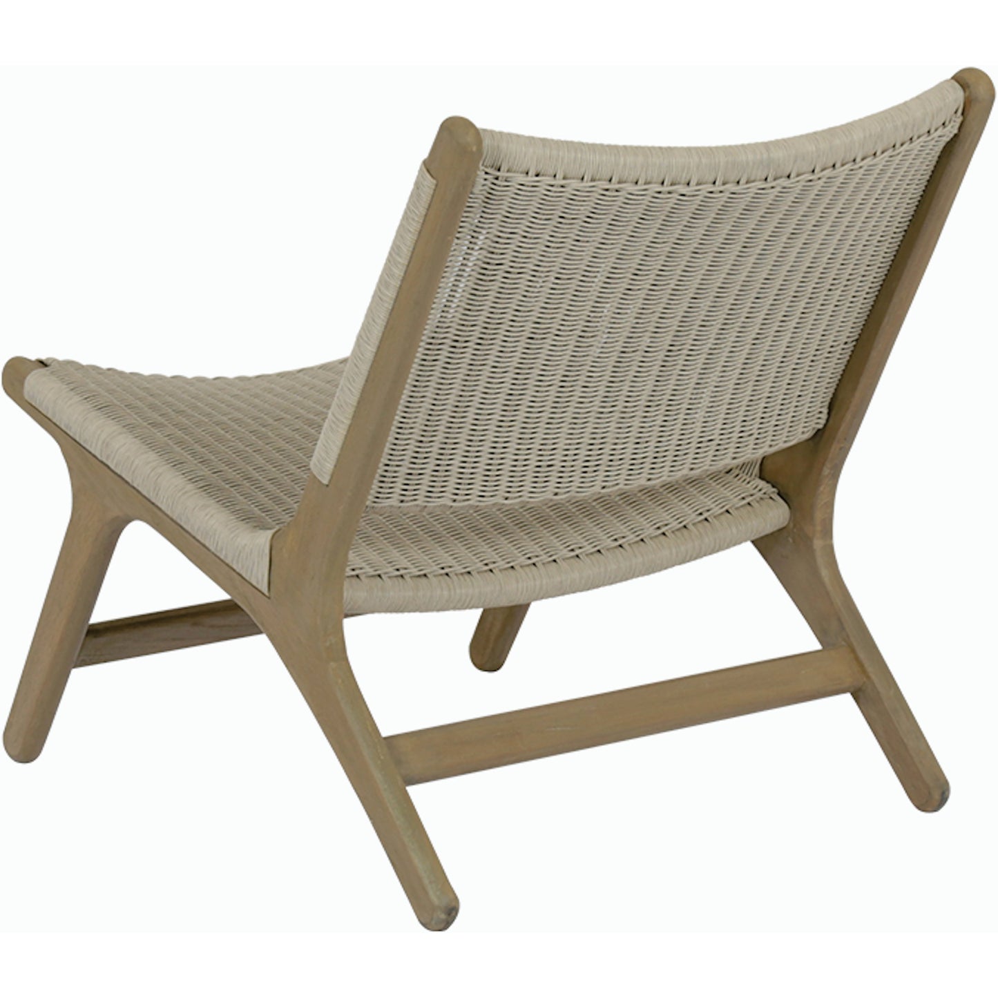 002 SI-2167243 | Additional Silo | Coastal Outdoor Teak Cushionless Accent Chair by Sunset West in teak. Made from teak in a coastal style.