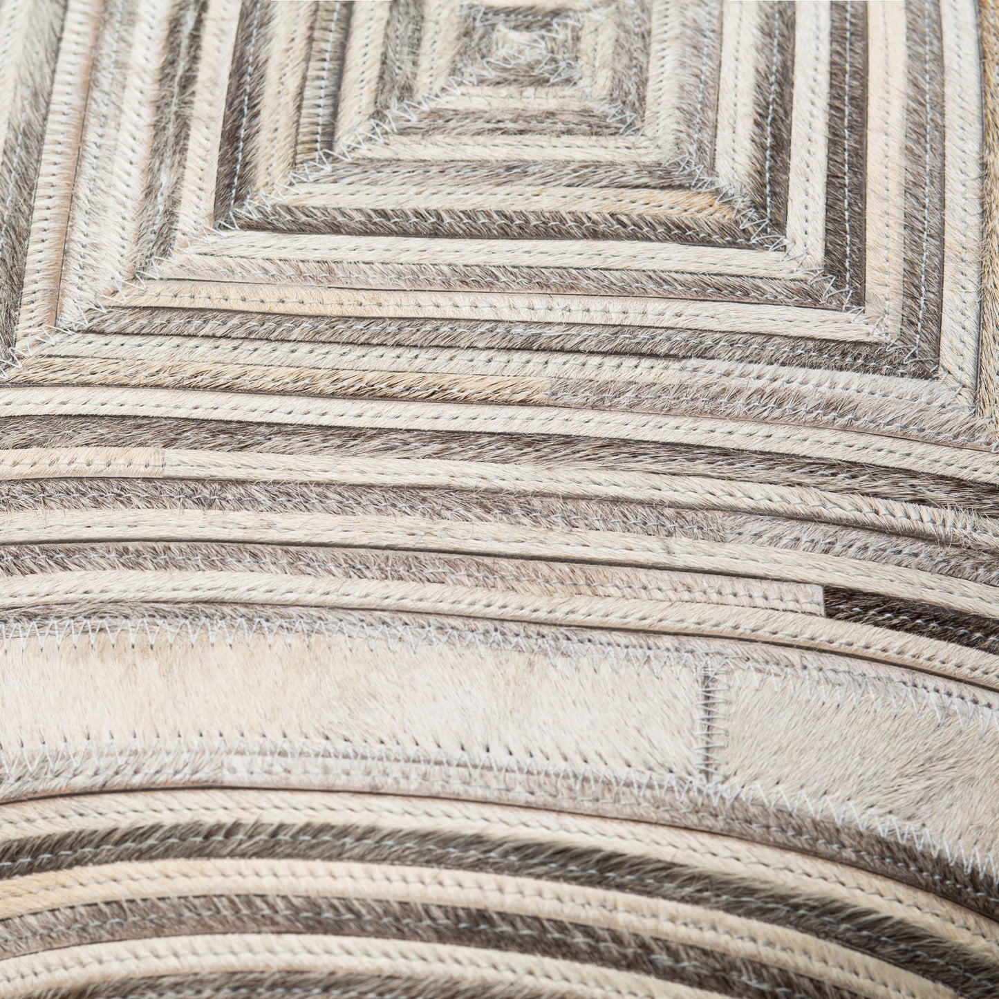 004 SI-1893932,SI-1893933 | Closeup | Zander - 29975 by Surya in medium gray, charcoal, gray, light beige. Made from 100% leather, 80% polyester, 20% cotton in a transitional style.