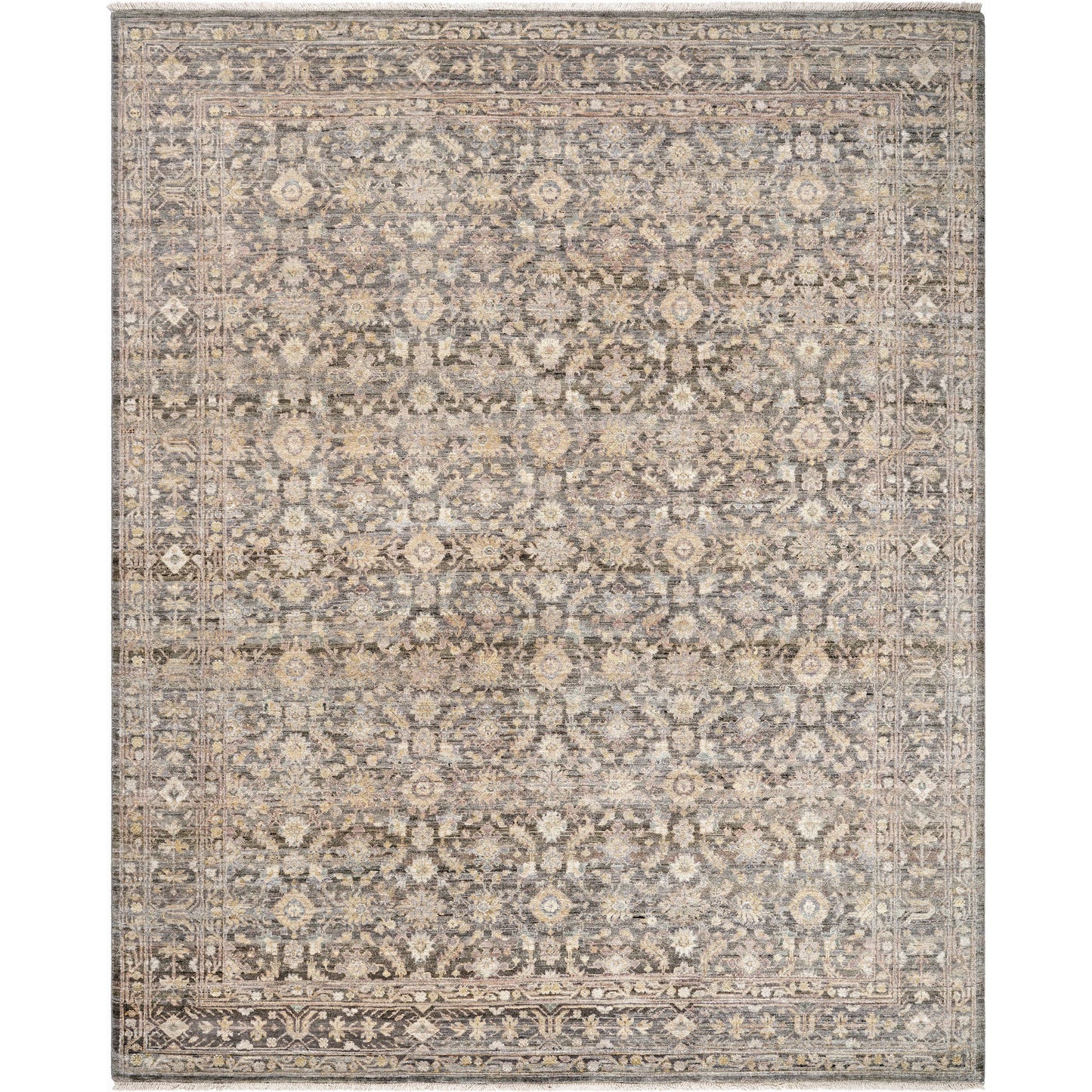 001 SI-2165911,SI-2165912,SI-2165913,SI-2165914,SI-2165915 | Primary Silo | Zeenat Rug - 540820 by Surya in taupe, charcoal, ivory, slate, beige. Made from wool in a unique style.