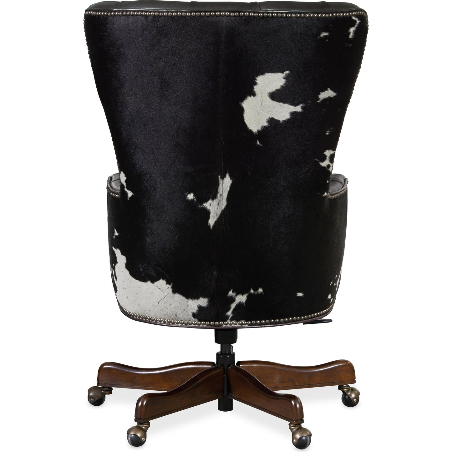 002 SI-1748994 | Additional Silo | Katherine Executive Swivel Tilt Chair by Hooker Furniture in legendary graphite. Made from leather in a unique style.