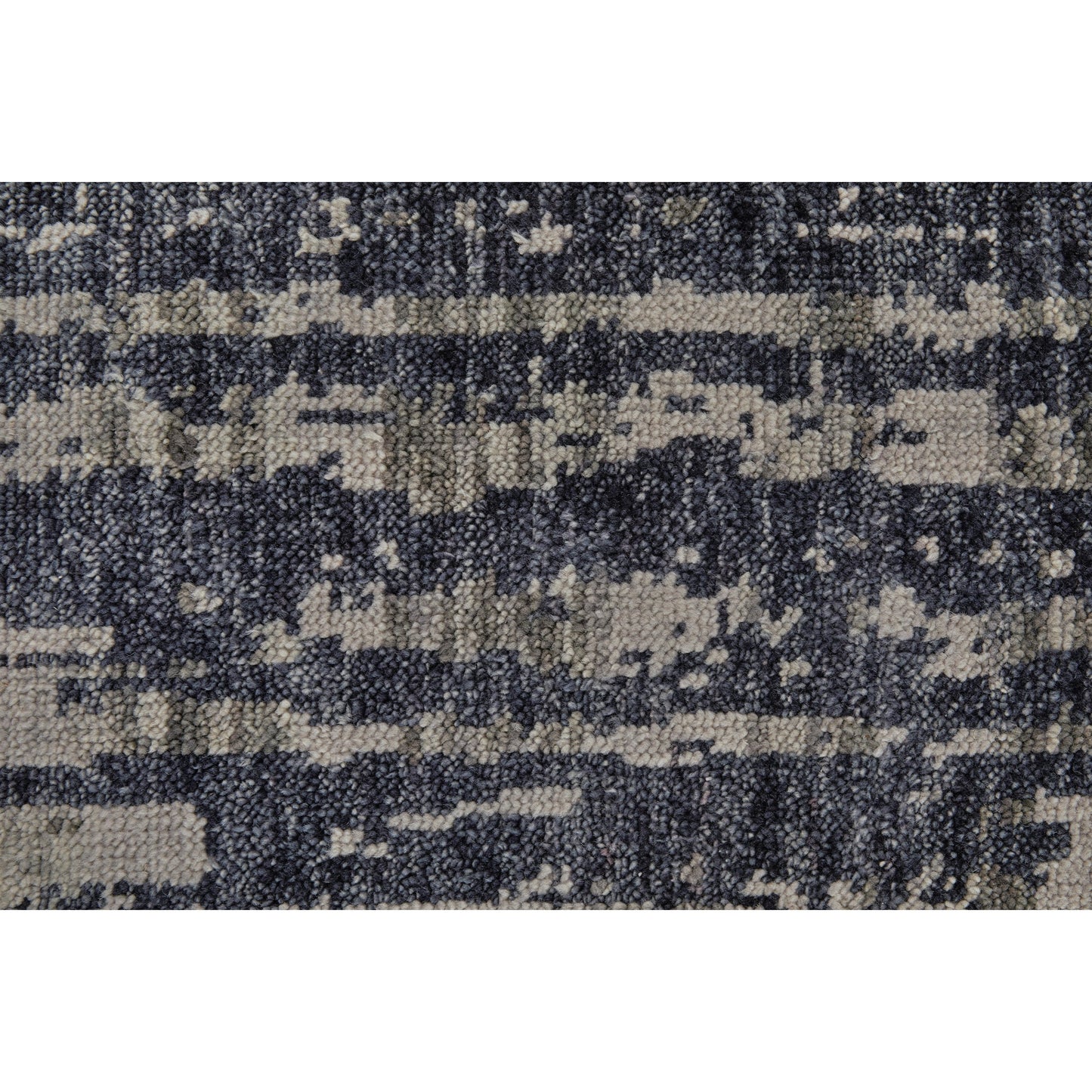 005 SI-2159052,SI-2159056,SI-2159058 | Closeup | Altmar Rug - T18T6035 by Thom Felicia by Feizy Rugs in blue, gray, taupe. Made from wool in a unique style.