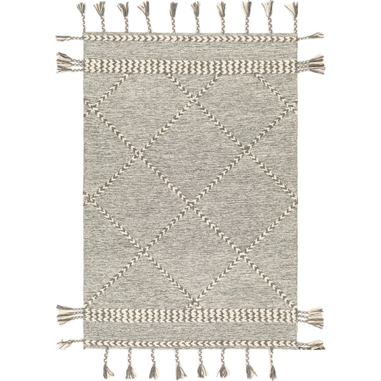 001 SI-1893878 | Primary Silo | Zanafi Tassels Rug - 24568 by Surya. Made from 100% wool in a unique style.