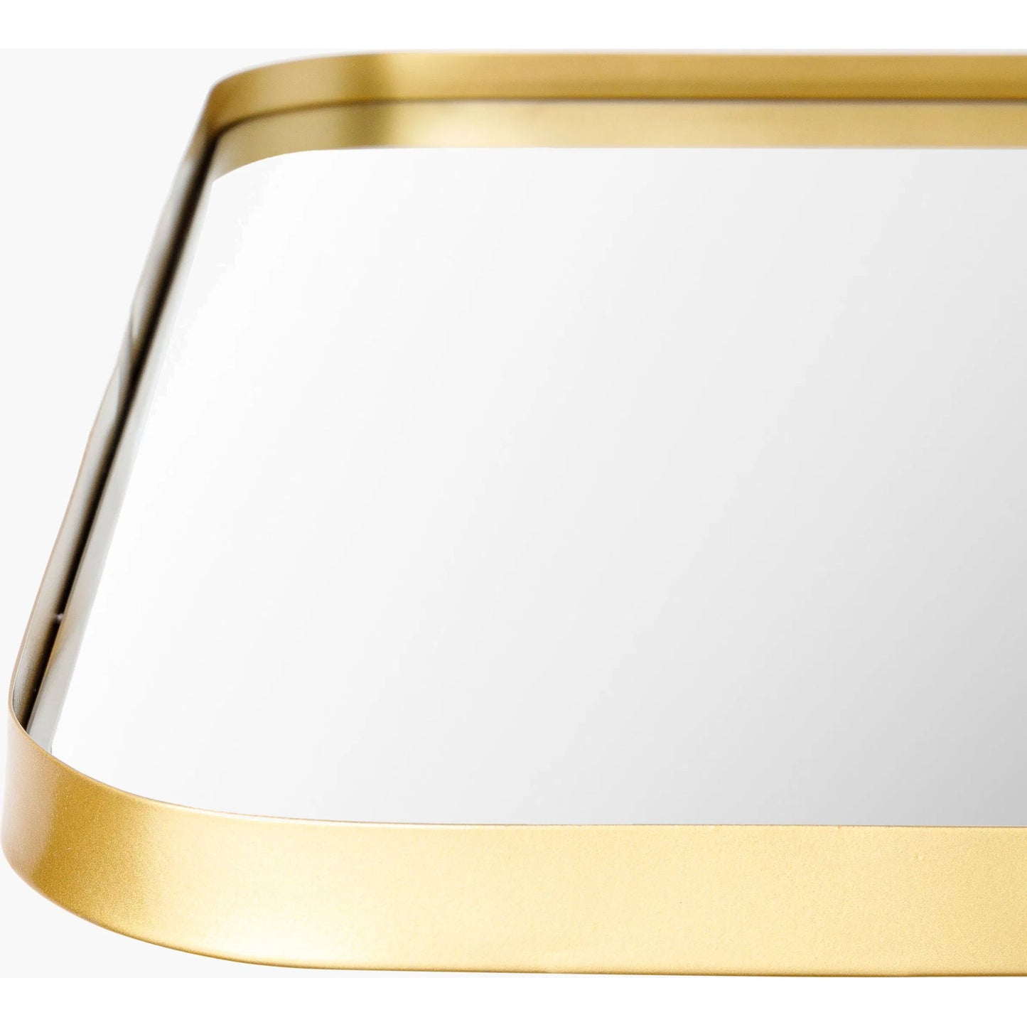 002 SI-1948567 | Closeup | Zuhan Mirror by Surya in frame: black, gold and powder coated. Made from frame: metal, substrate: manufactured wood in a modern style.