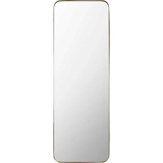 001 SI-1948568 | Primary Silo | Zuhan Indoor/Outdoor Rectangular Mirror by Surya in gold and powder coated. Made from frame: metal, substrate: manufactured wood in a modern style.
