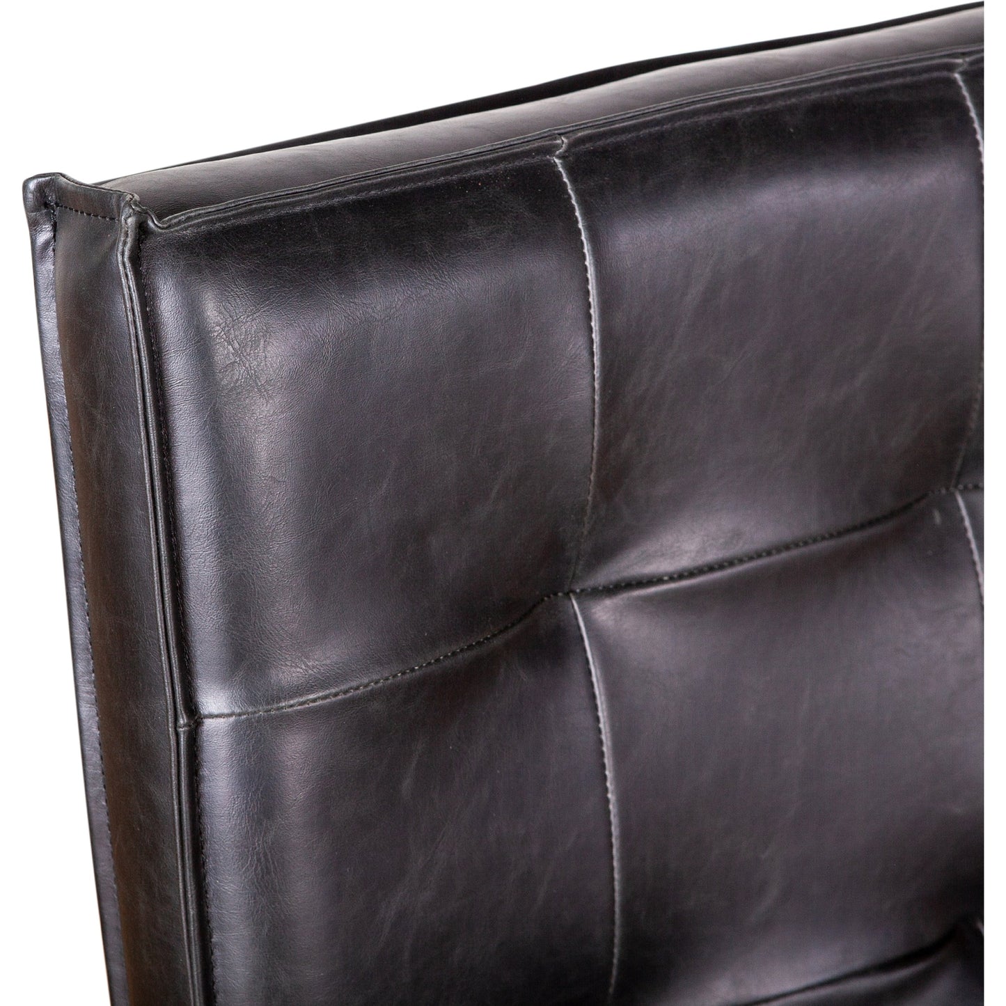 009 SI-1750334,SI-1750335 | Closeup | Avery Leather Dining Chairs by World Interiors. Made from wood, bi-cast leather in a modern style.